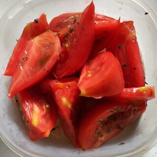 トマトの中華マリネ